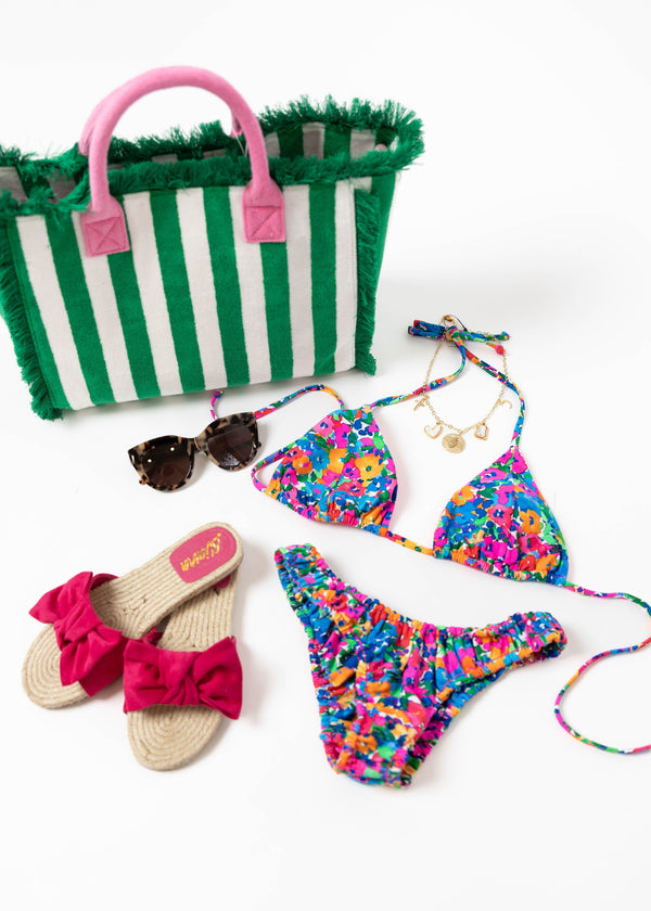 Multi Floral Swim Suit