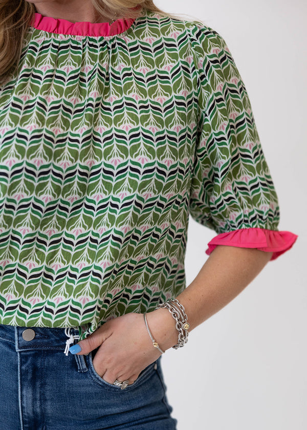 Green Garden Top: Small & Medium
