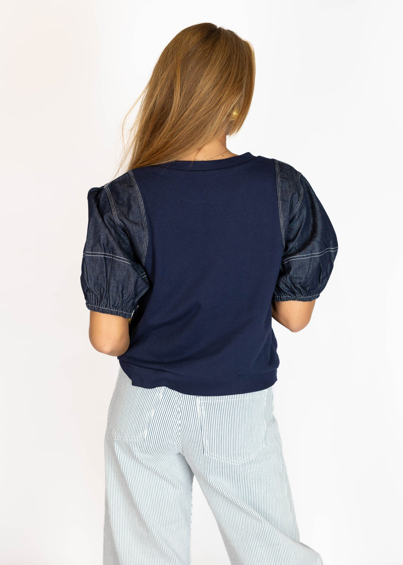True Blue Navy Top