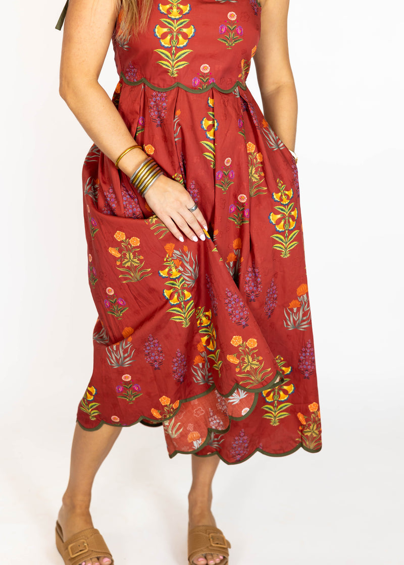 Ruby Red Maxi Dress