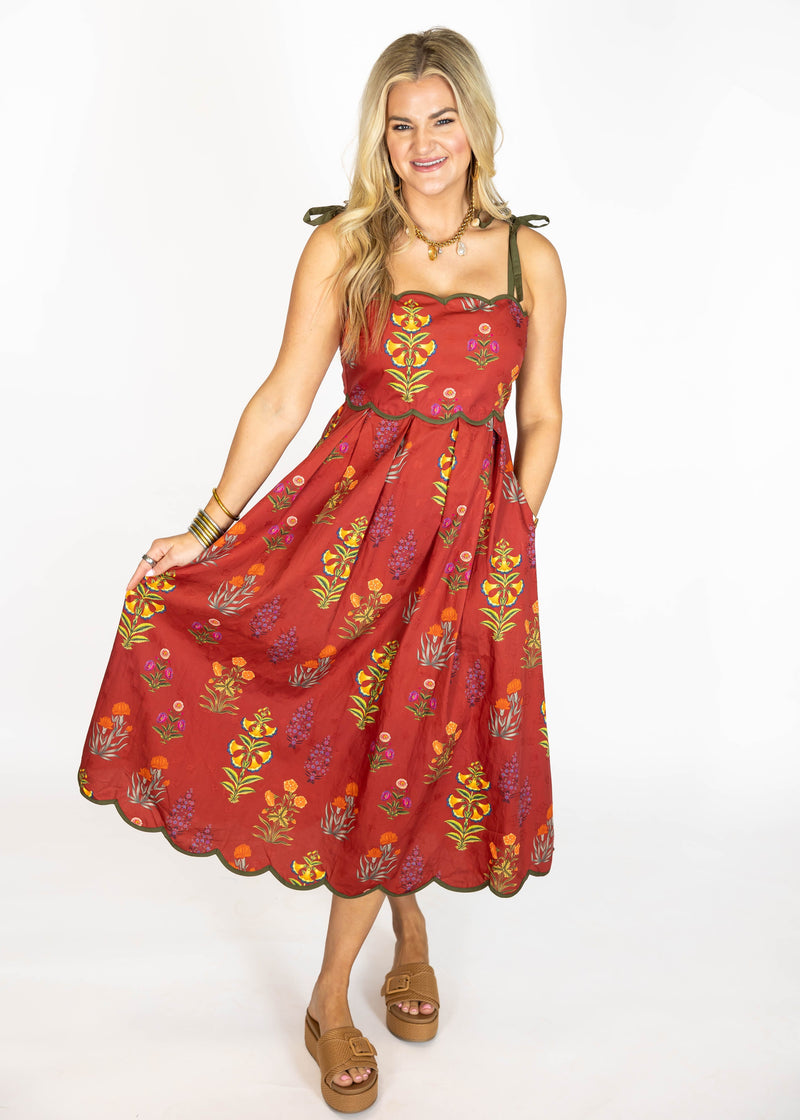 Ruby Red Maxi Dress