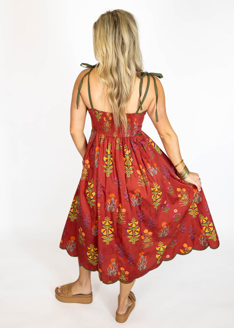Ruby Red Maxi Dress