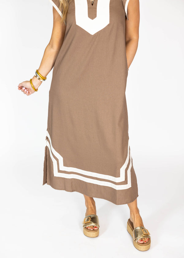Mocha Midi Dress