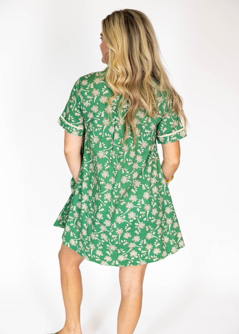Going Green Mini Dress
