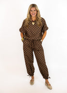 Brown Jogger Set