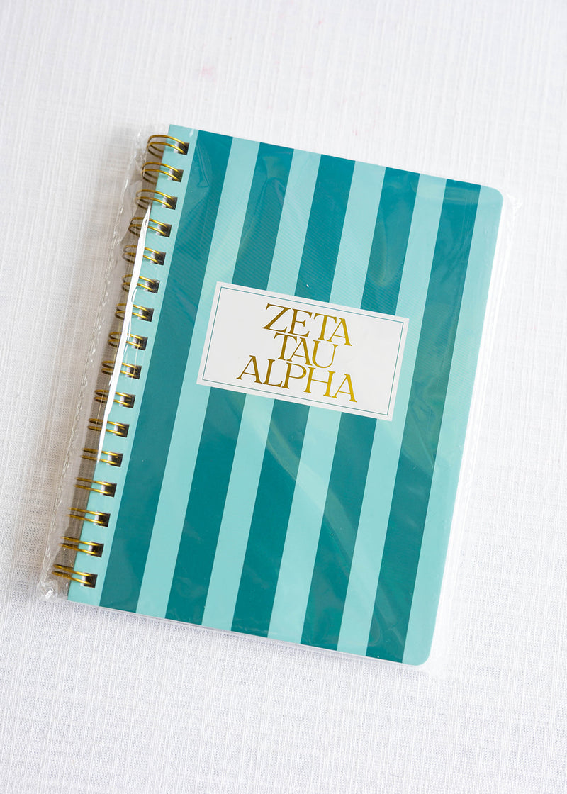 Stripe Sorority Notebook
