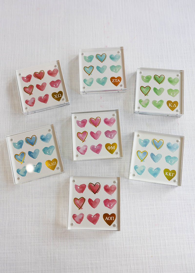 Greek Heart Mini Print