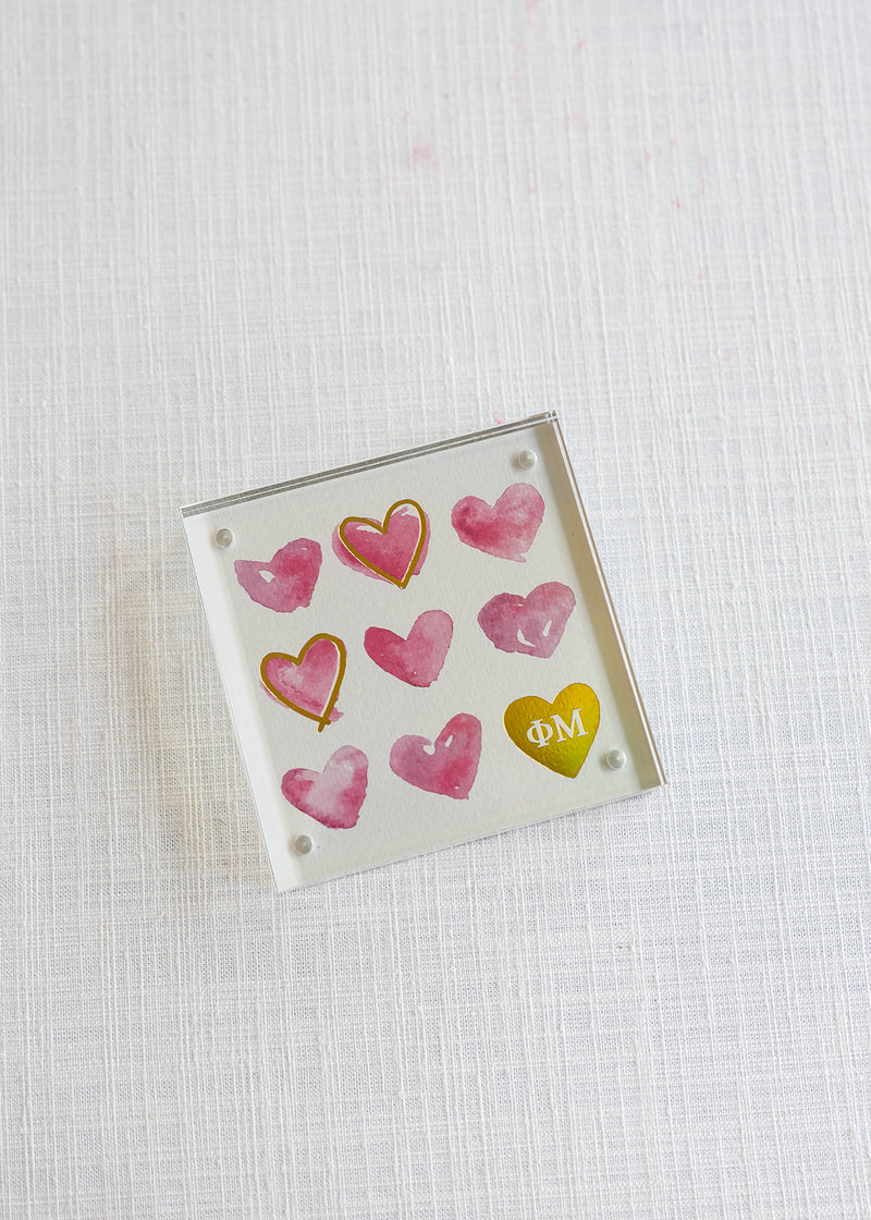 Greek Heart Mini Print