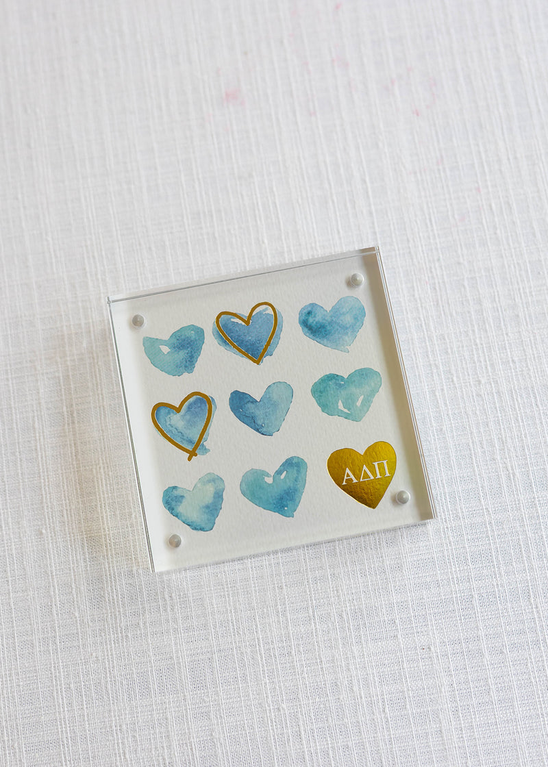 Greek Heart Mini Print