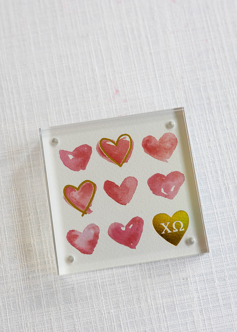 Greek Heart Mini Print