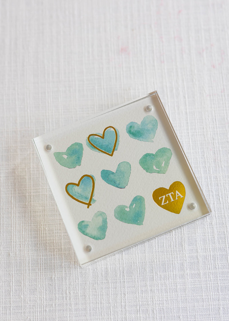 Greek Heart Mini Print