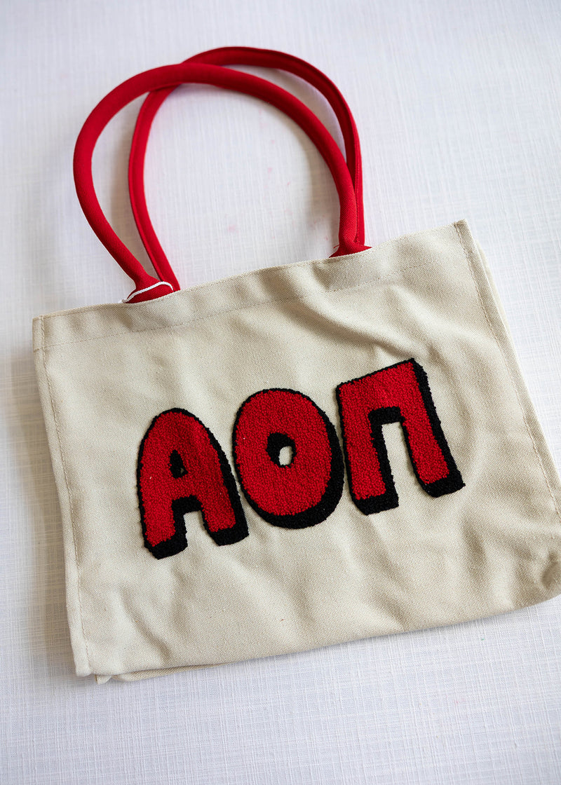 Chenille Gift Tote