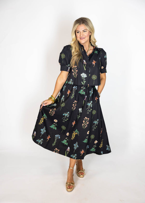Deep Floral Set
