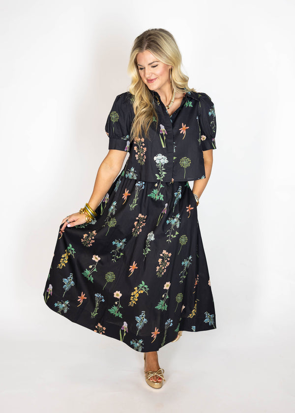 Deep Floral Set