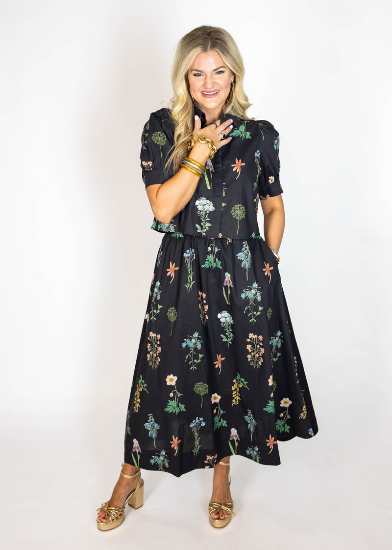 Deep Floral Set