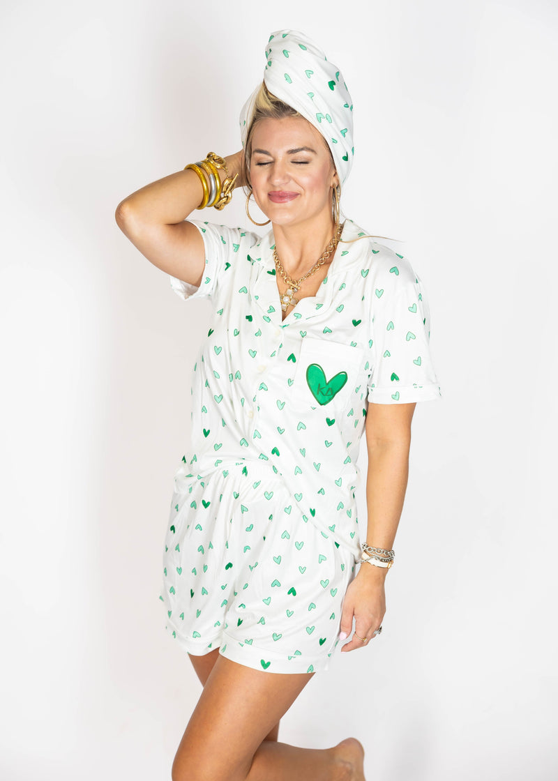 Love Letters Greek PJ Set