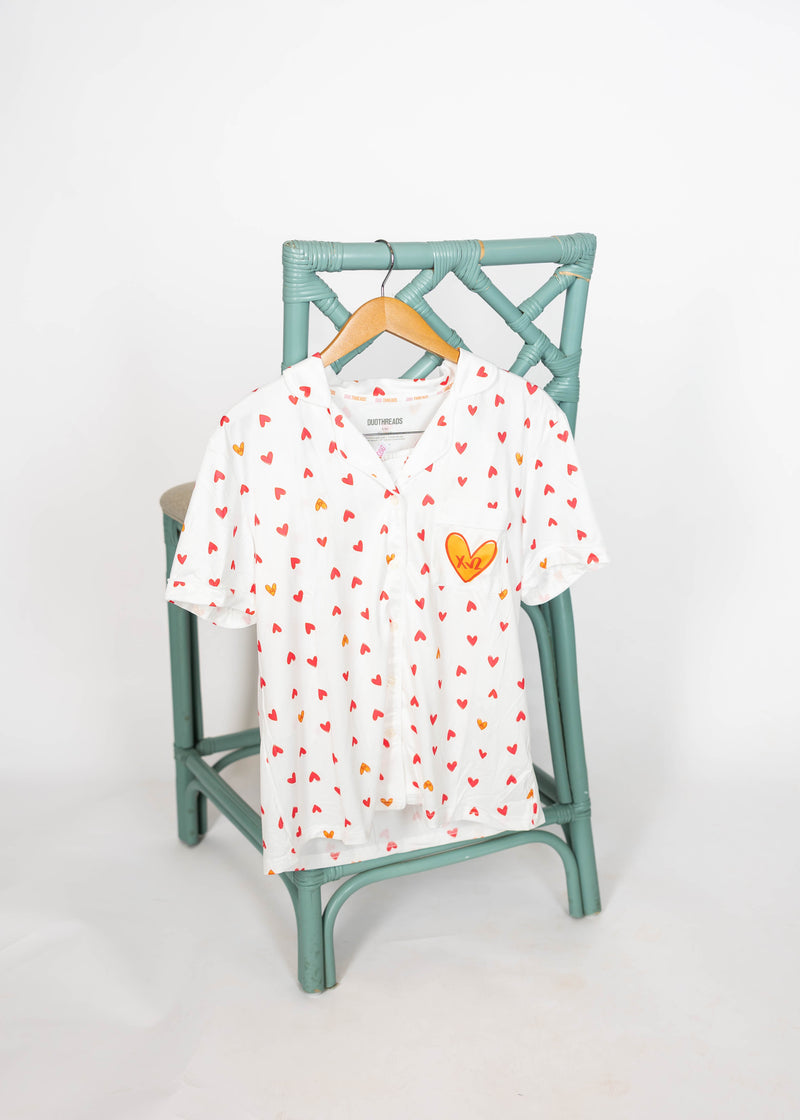 Love Letters Greek PJ Set