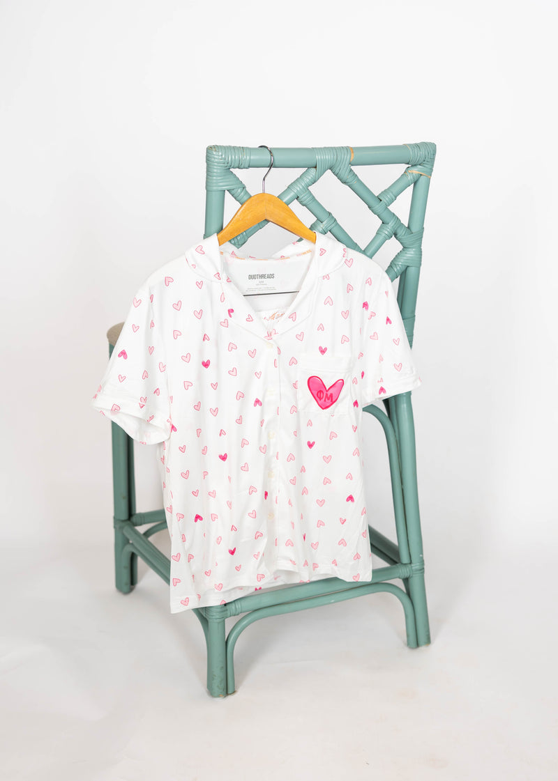 Love Letters Greek PJ Set