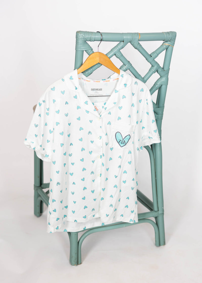 Love Letters Greek PJ Set