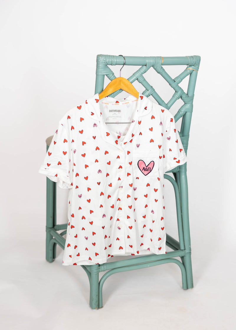 Love Letters Greek PJ Set