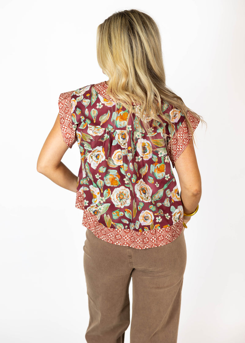 Brick Pattern Top