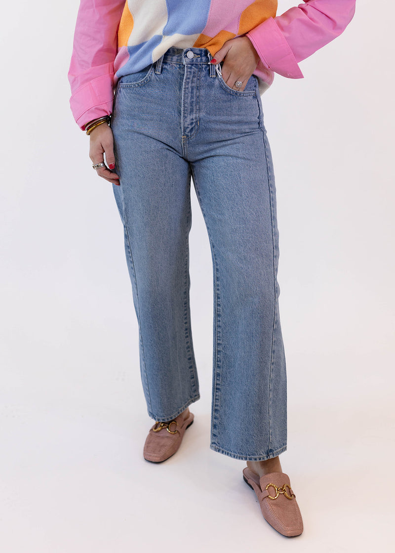 Medium Denim Barrel Twist Jean