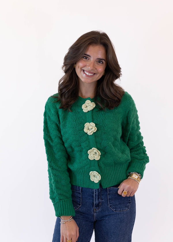 Rosemary Green Cardigan