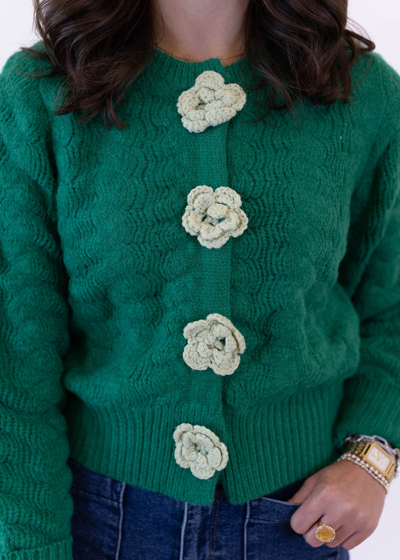 Rosemary Green Cardigan