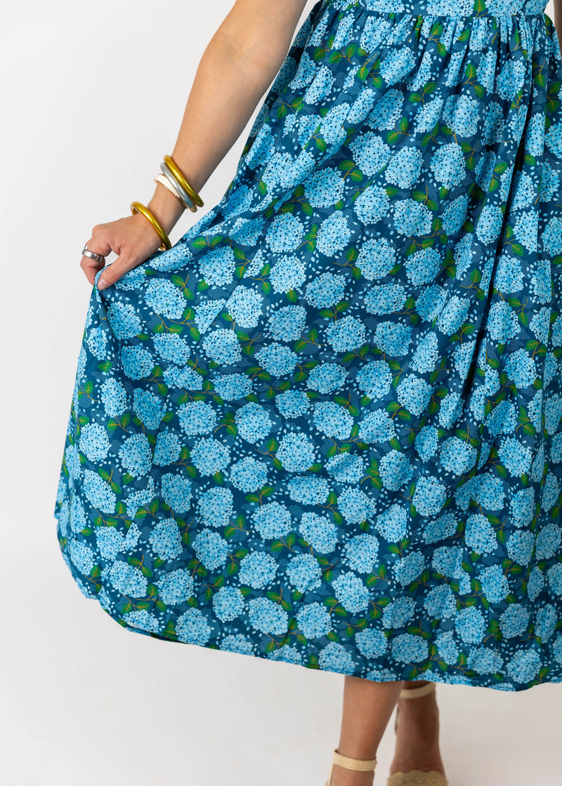 Hydrangea Midi Dress