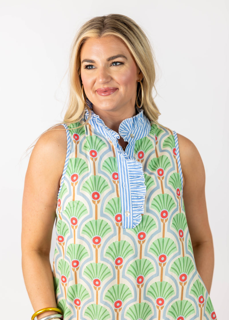 Shell-ebrate Green Mini Dress