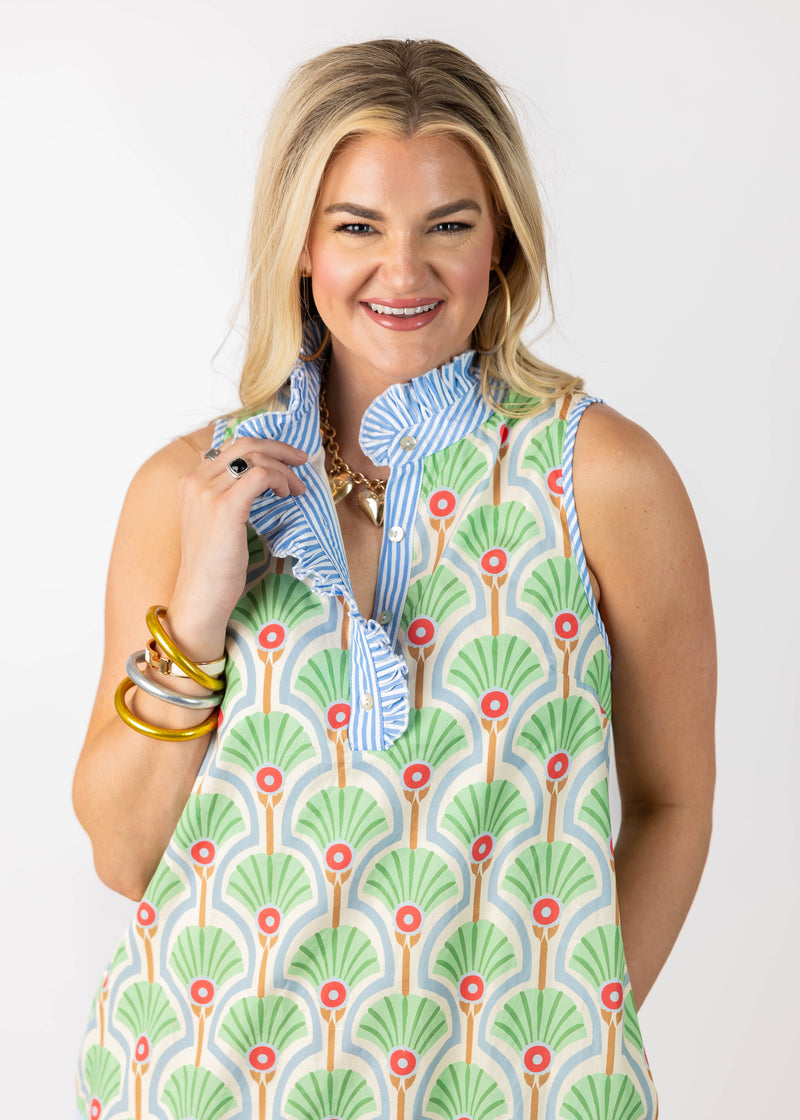 Shell-ebrate Green Mini Dress