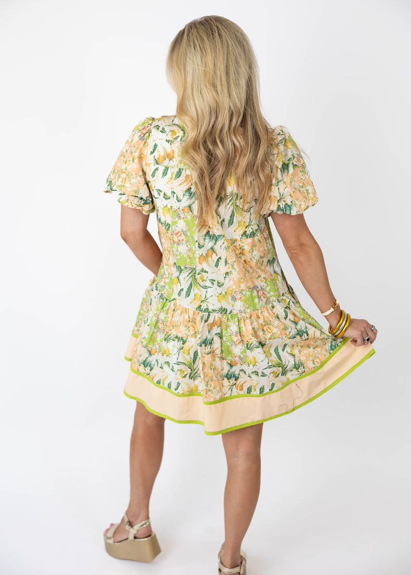 Apple & Lime Mini Dress