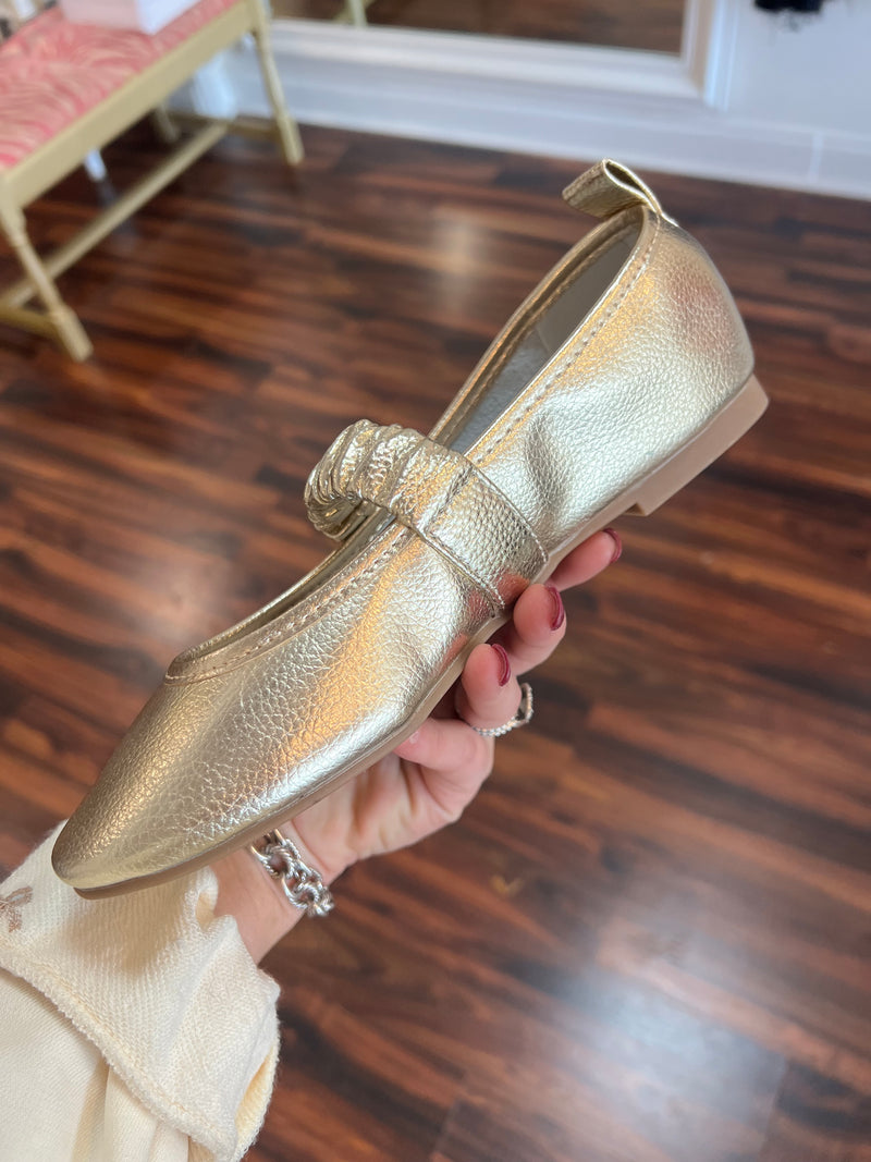 Fools Gold Ballet Flat