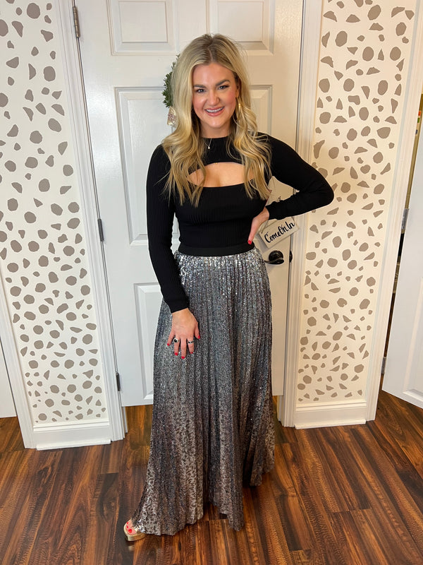 Shine On, Maxi Skirt