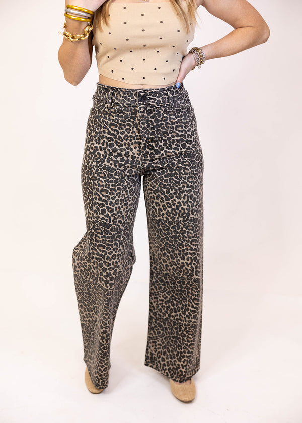 Sip N Spot Printed Pants