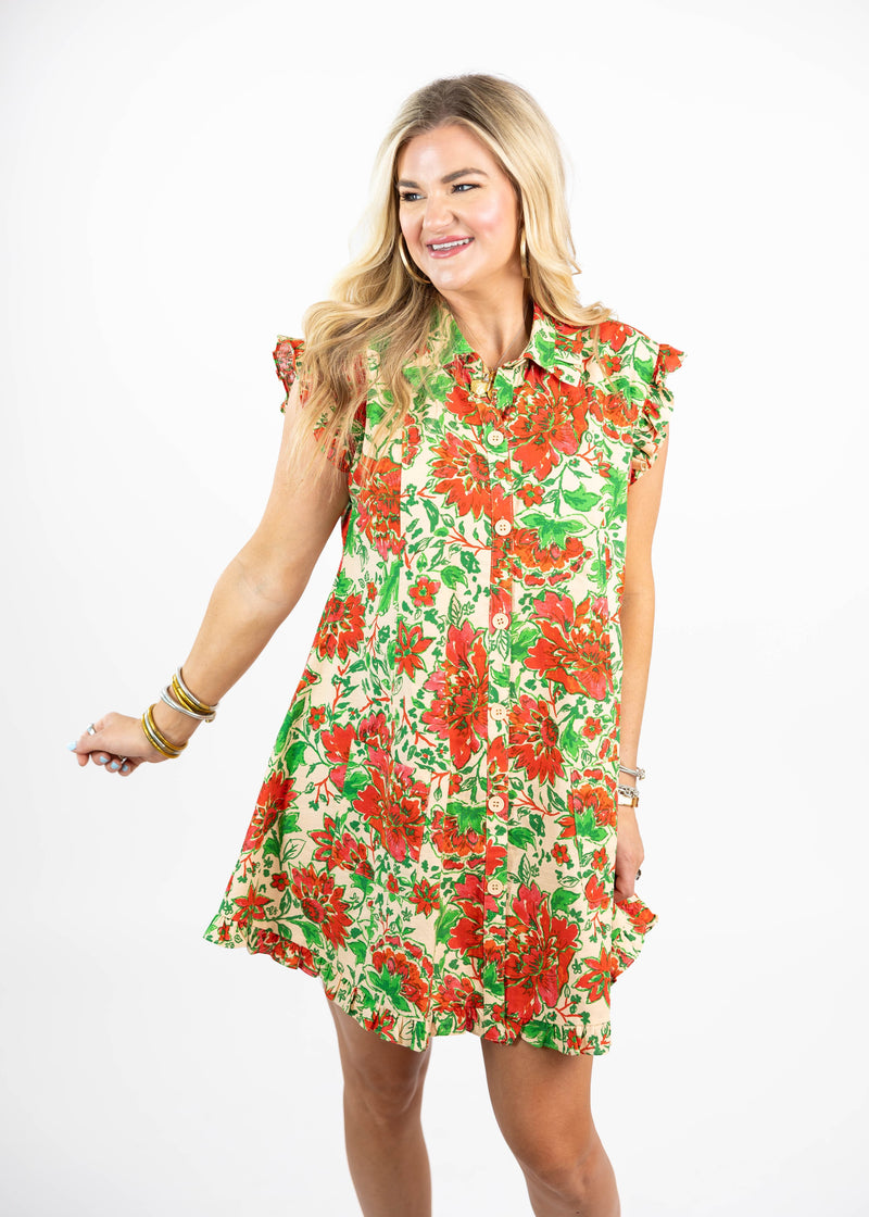 Summer Harvest Mini Dress