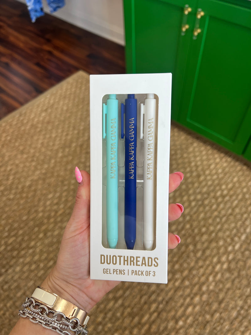 Lettered Luxe Sorority Pens
