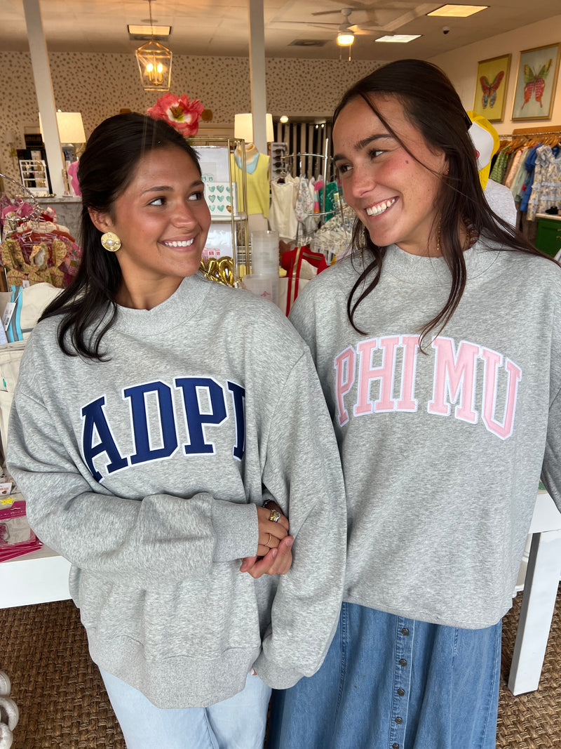 Campus Mock Neck Crew