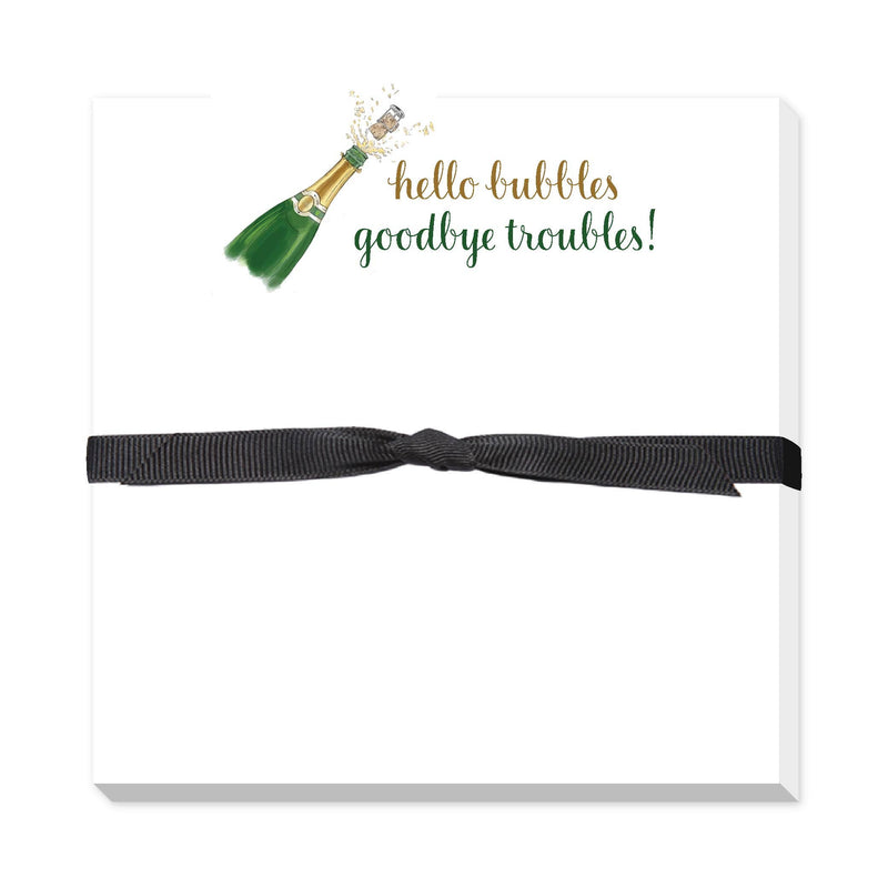 HELLO BUBBLES DOODLE NOTEPAD