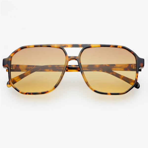 Billie Unisex Aviator Sunglasses  : Tortoise / Brown