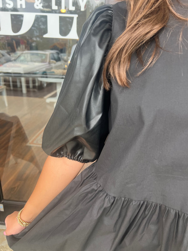 Ren Leather Dress