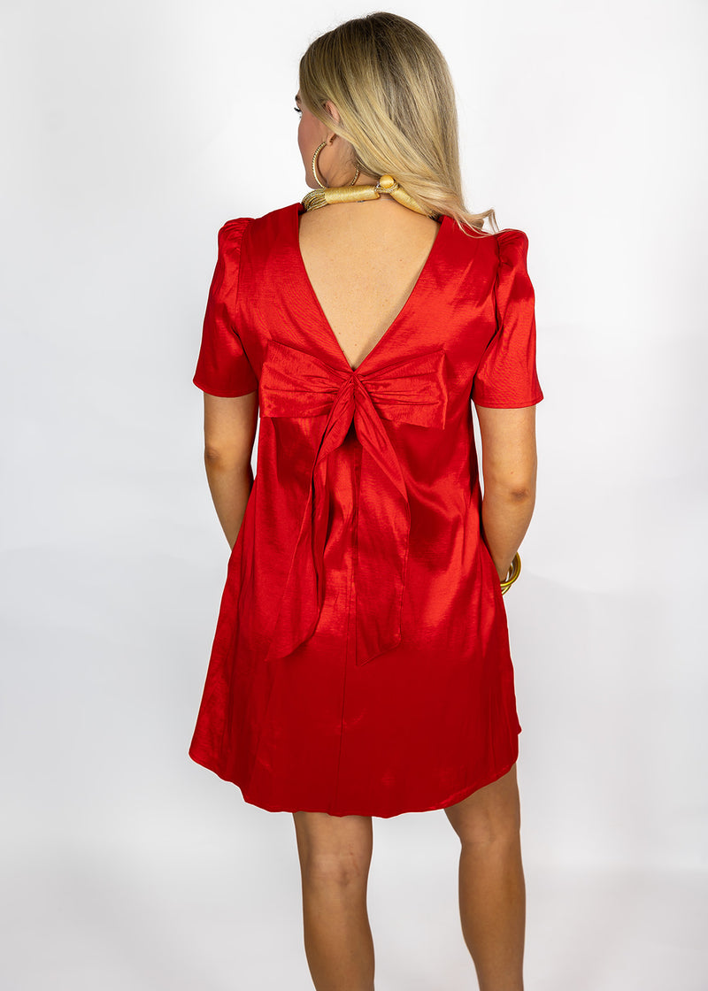 Haute Red Holiday Dress