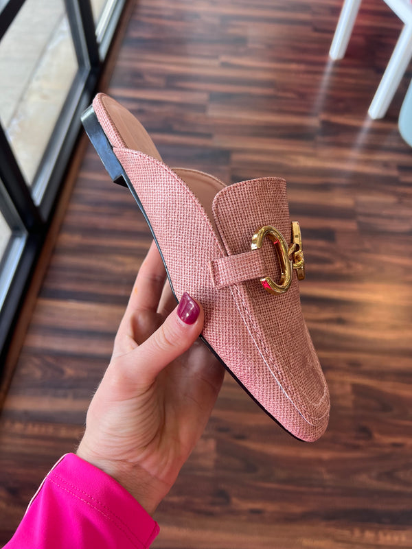 Blush Woven Andromeda Loafer