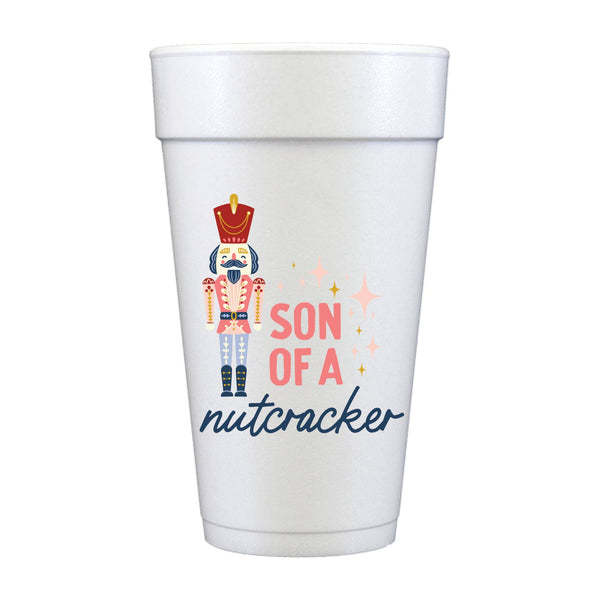 Son Of A Nutcracker Cups - Christmas