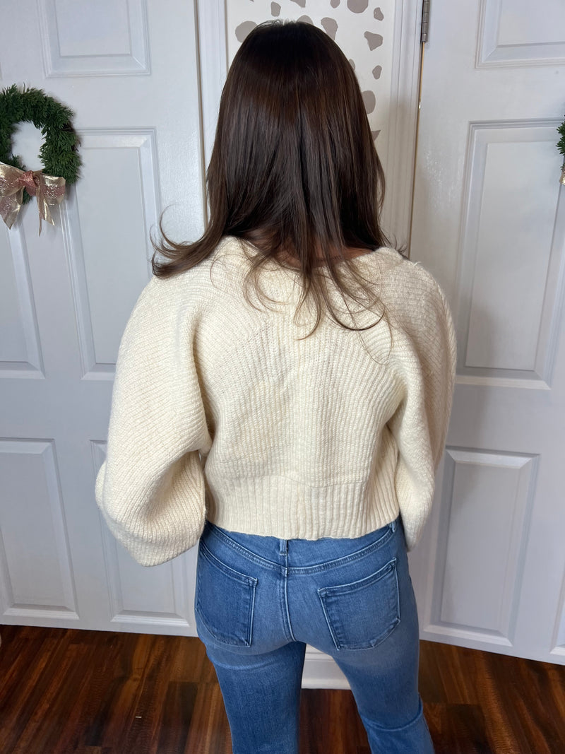 Little Pink Bow Sweater