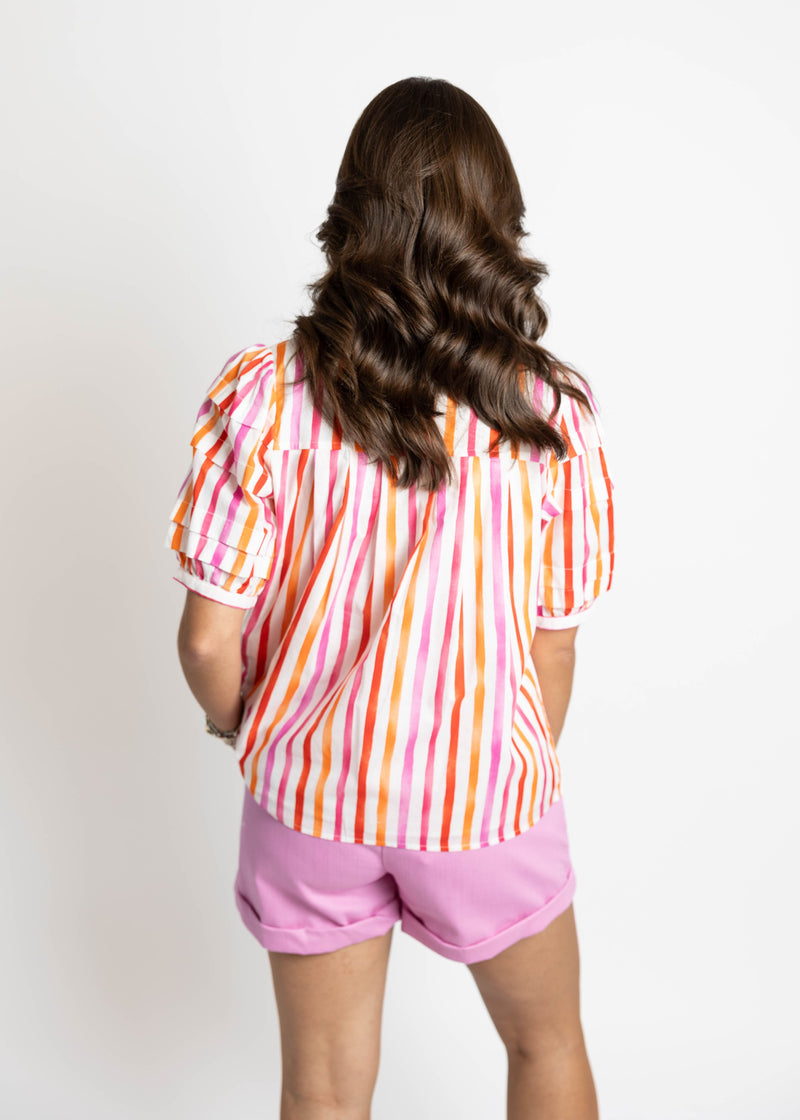 Beach Ball Stripe Top