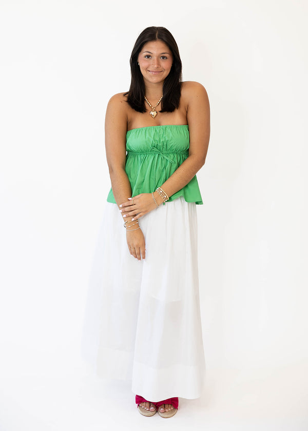 Green with Envy Top
