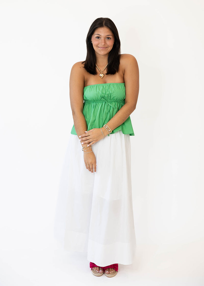 Green with Envy Top