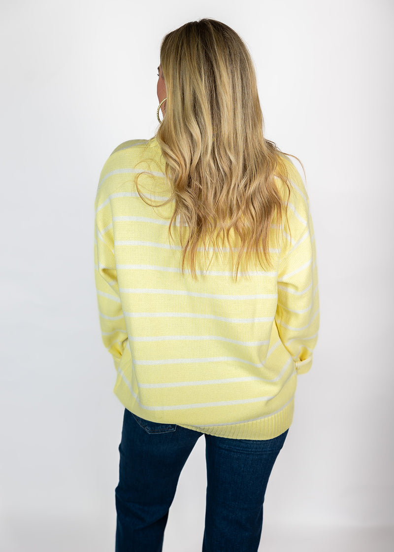 Lemon Stripe Sweater