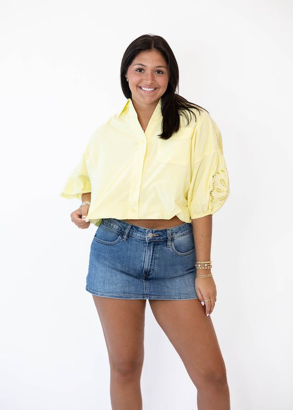 Lemon Twist Top